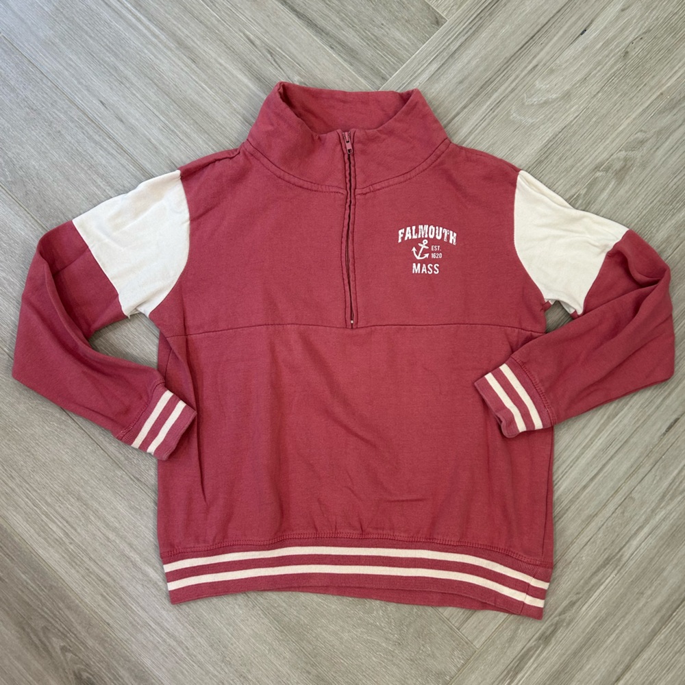 Falmouth Quarter-Zip Exist Sweatshirt Size Medium